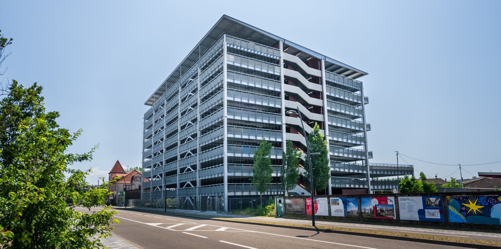 parking silo – tour végétale de la coop