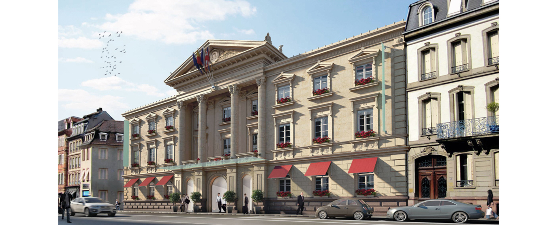 hotel de la nuee bleue