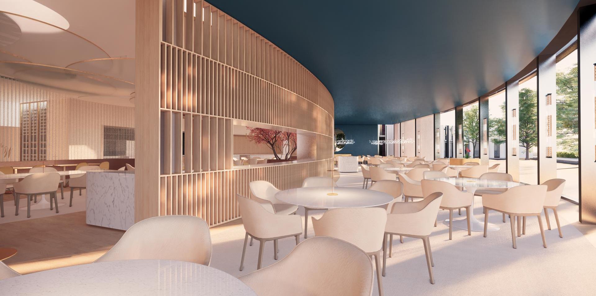 restaurant, lounge et salon des députés du parlement européen
