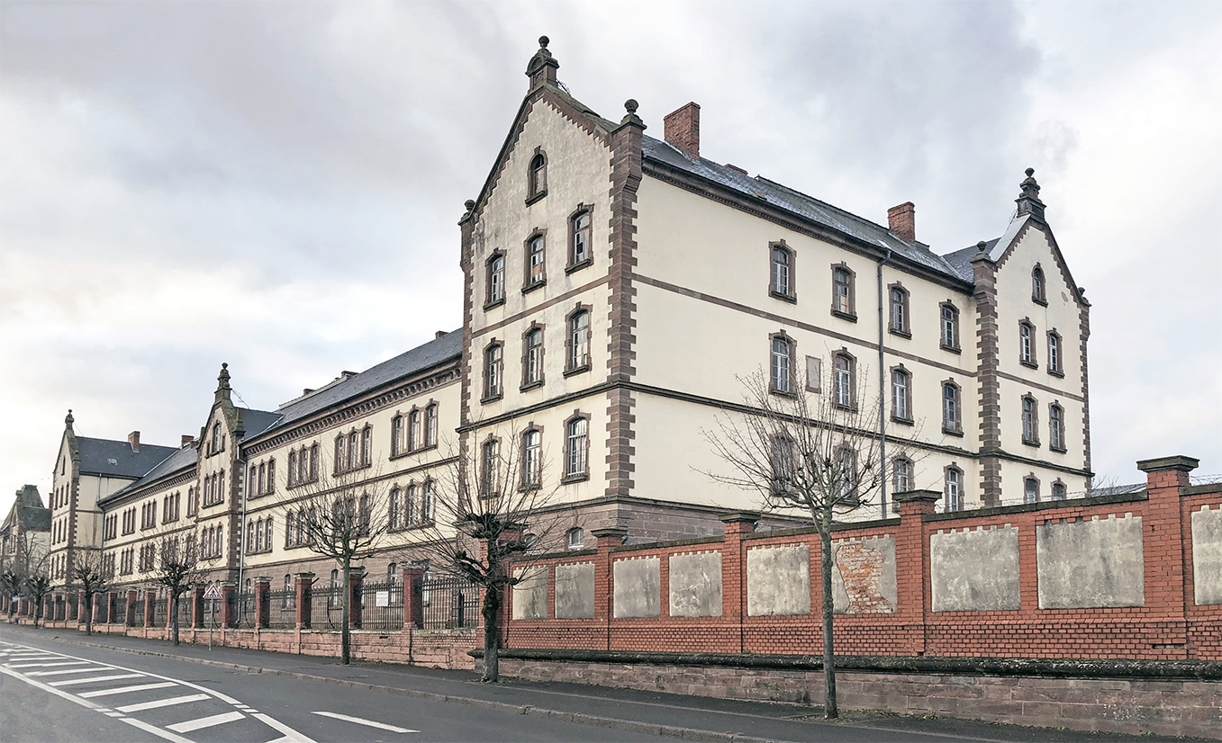 Quartier Dessirier – Bâtiment d’hébergement du 1er régiment d’Infanterie